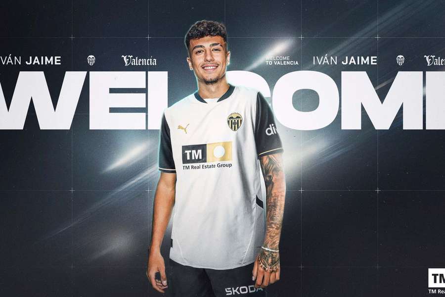 Iván Jaime, nuevo jugador del Valencia