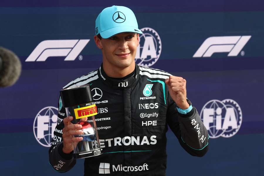 Russell fez a pole em Zandvoort Russell fez a pole em Zandvoort