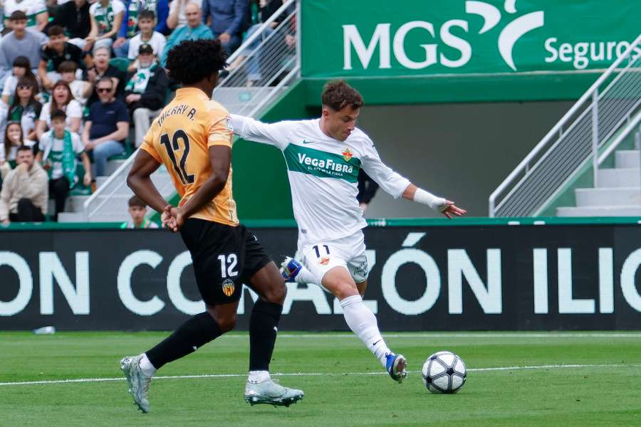 El Elche recibió al Valencia