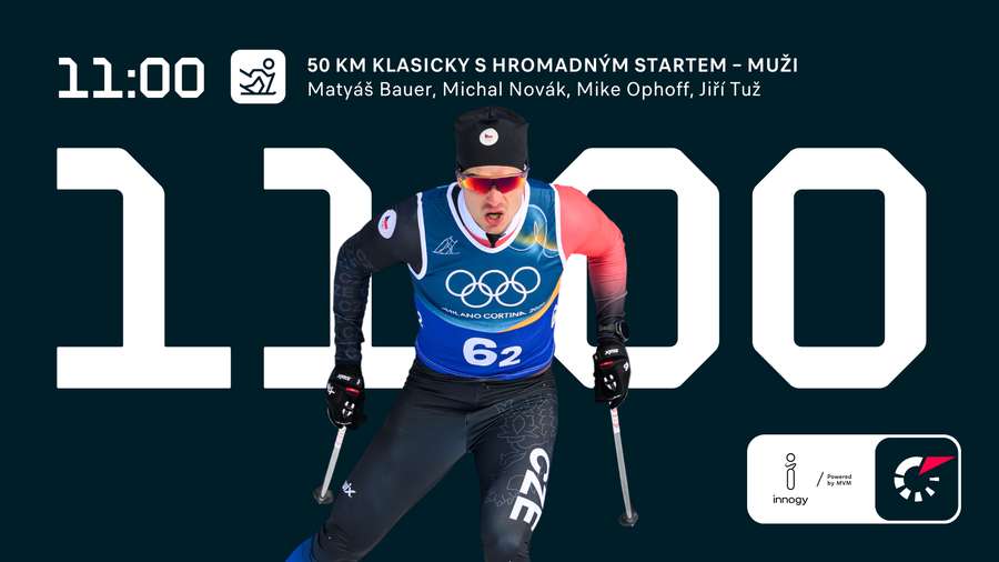 Česko bude mít zastoupení i v běhu na lyžích v závodě na 50 km.