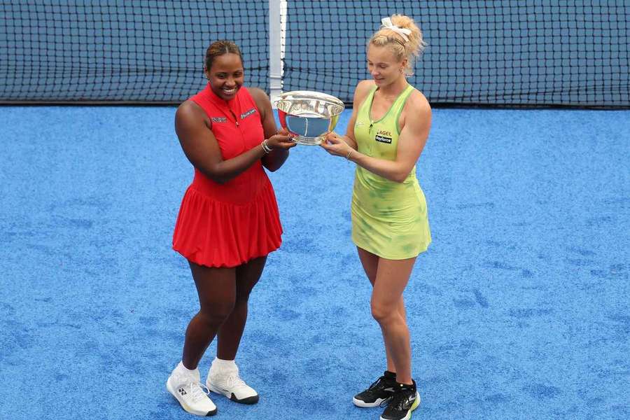 Taylor Townsend e Katerina Siniakova completaram esta sexta-feira o Grand Slam de carreira Taylor Townsend e Katerina Siniakova completaram esta sexta-feira o Grand Slam de carreira
