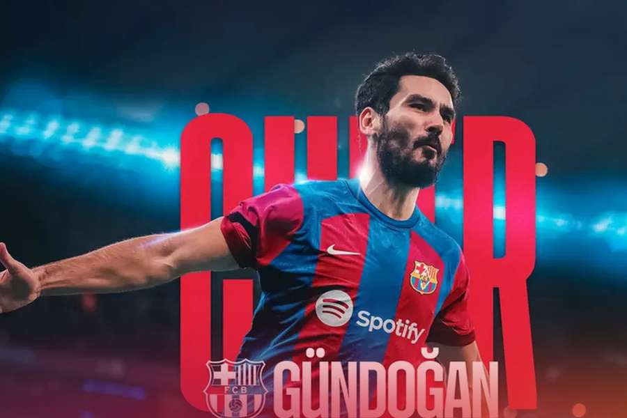 Gundogan assinou pelo Barcelona