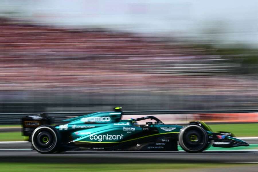 Fernando Alonso, en el GP de Italia, en Monza.