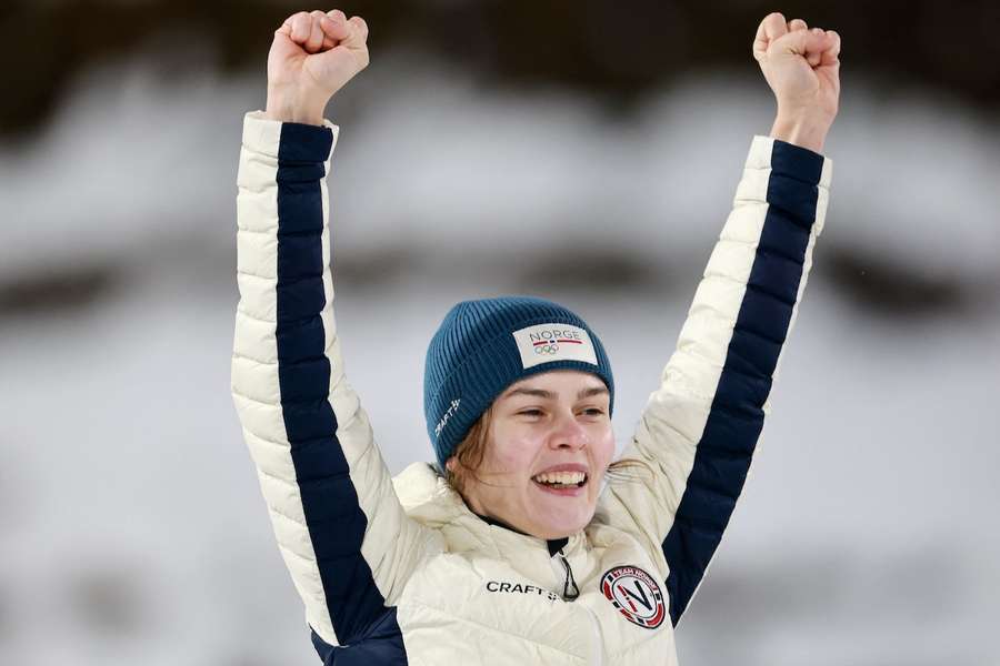 Anna-Odine Ström durfte am ersten Olympia-Tag eine unverhoffte Medaille bejubeln.
