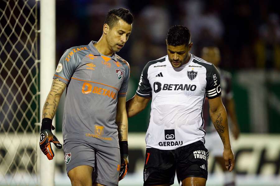Ídolos de Cruzeiro e Atlético-MG, Fábio e Hulk vão se encontrar no Fluminense