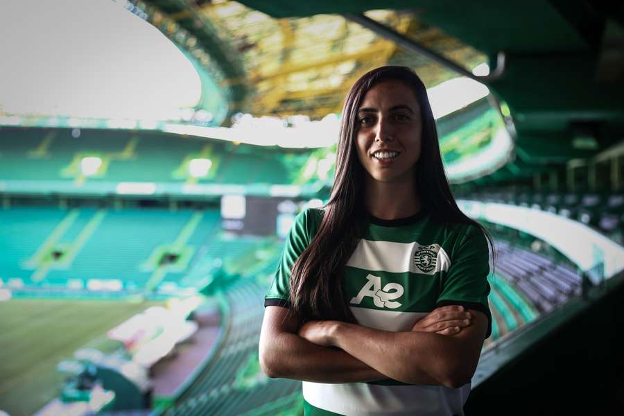 Fátima Pinto foi apresentada no Estádio José Alvalade