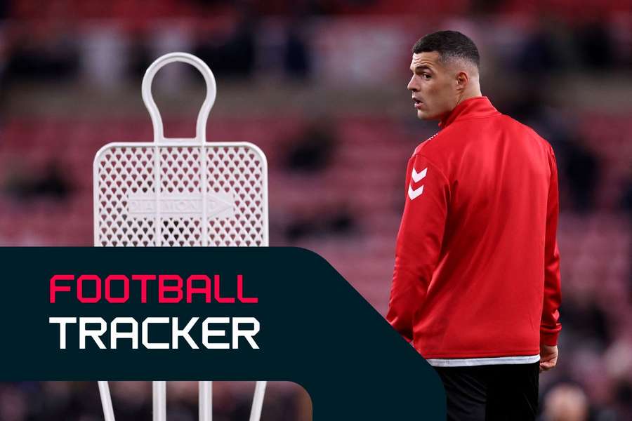 Granit Xhaka is facing his former club