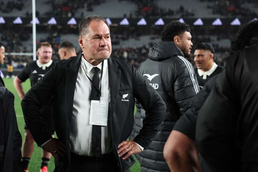 Dave Rennie after New Zealand's Nations Championship win over Ireland. Dave Rennie after New Zealand's Nations Championship win over Ireland.