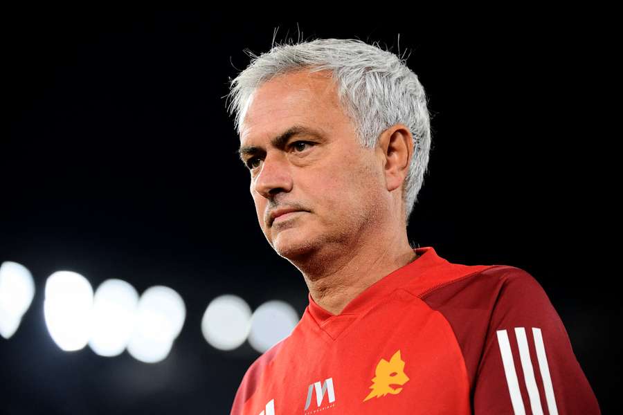 José Mourinho, treinador da Roma