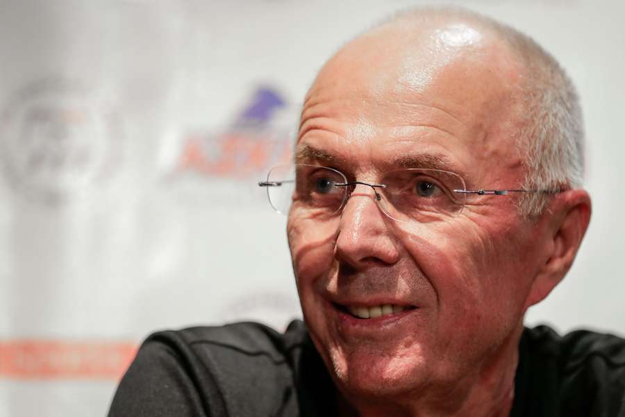 Sven-Goran Eriksson pictured in November 2018