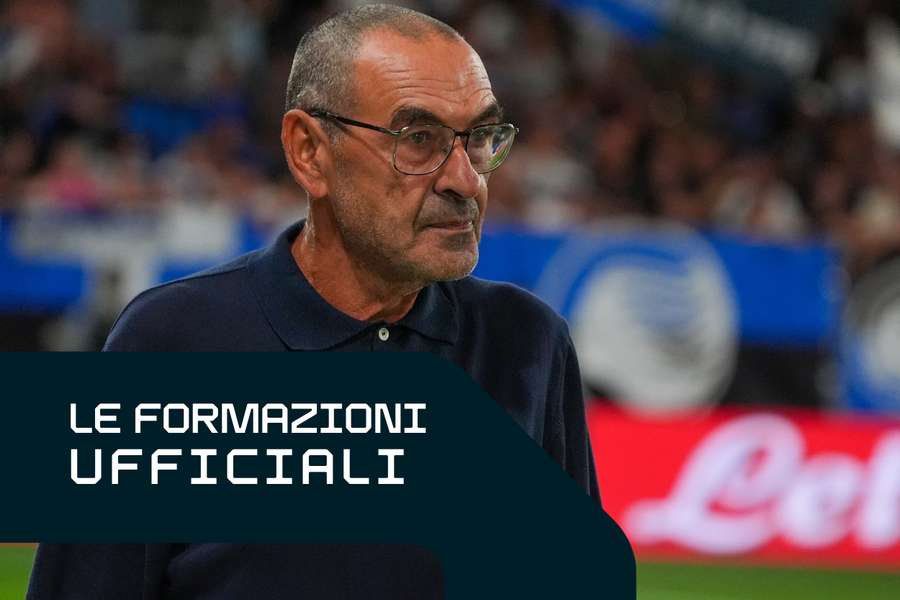 Maurizio Sarri, allenatore dell'Atalanta