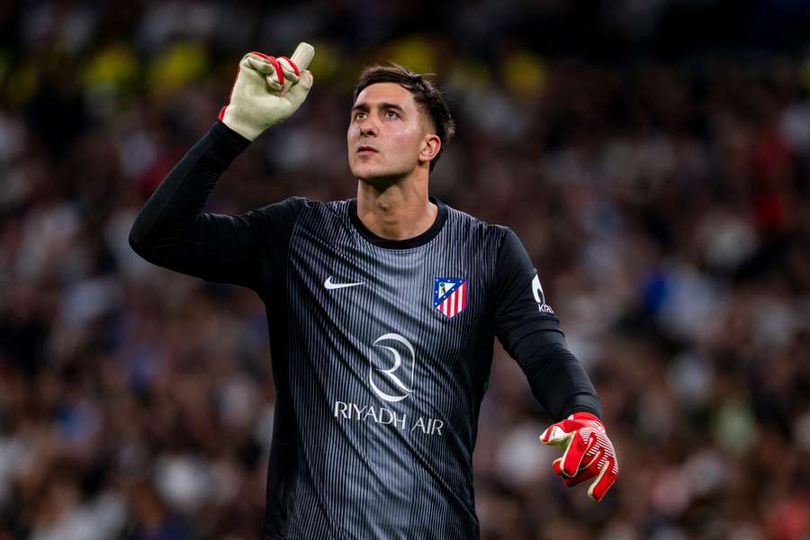 Juan Musso celebra il gol durante il match contro il Real Madrid