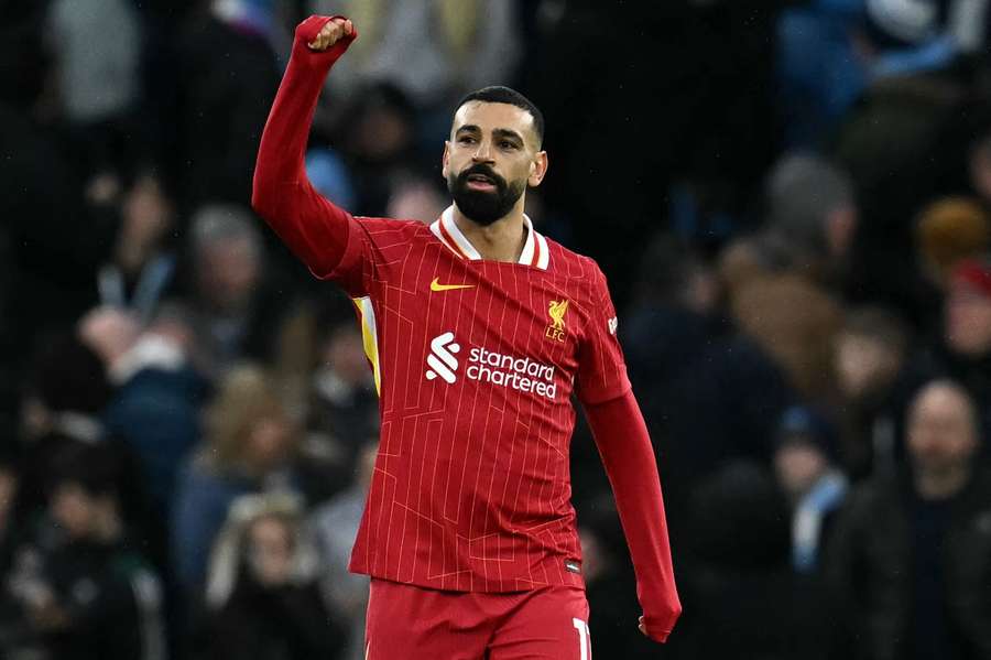 Salah byl proti Manchesteru City opět k nezastavení.