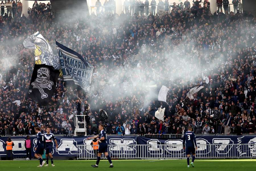Os Girondinos disputaram a Taça de França no final de dezembro