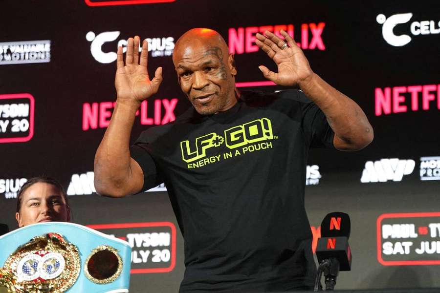 Mike Tyson est actuellement souffrant.