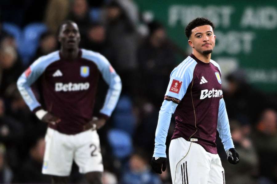 Sancho ao serviço do Aston Villa Sancho ao serviço do Aston Villa