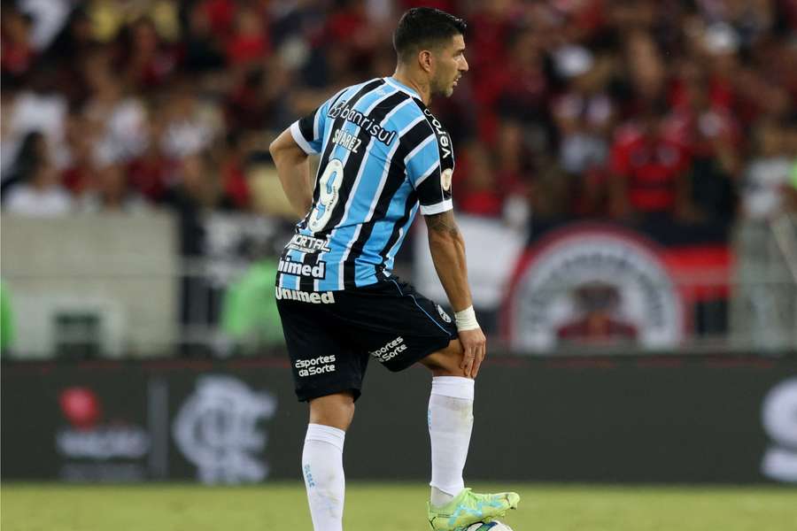 Luis Suarez moved to Gremio before the World Cup in December