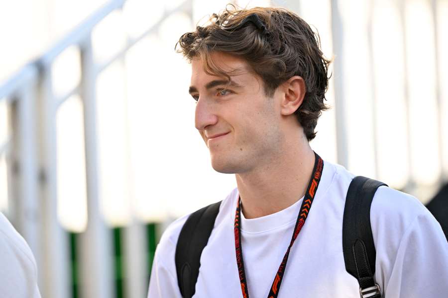 Jack Doohan in the paddock during the 2024 season
