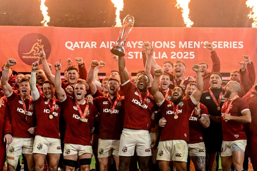 The Lions won the series despite losing the third test in Sydney