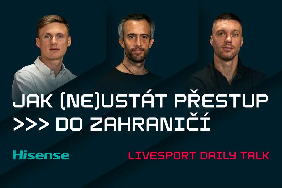 Jak uspět v zahraničí, debatují fotbalisté Kadlec, Graiciar a mentální kouč Schlesinger.