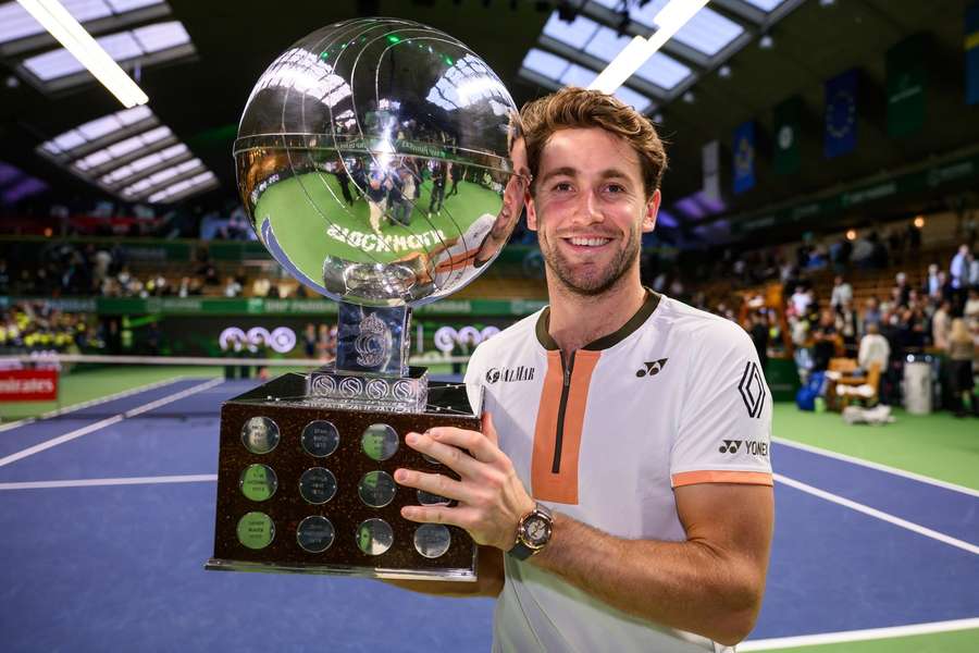 Casper Ruud pokonał Ugo Humberta w finale turnieju w Sztokholmie