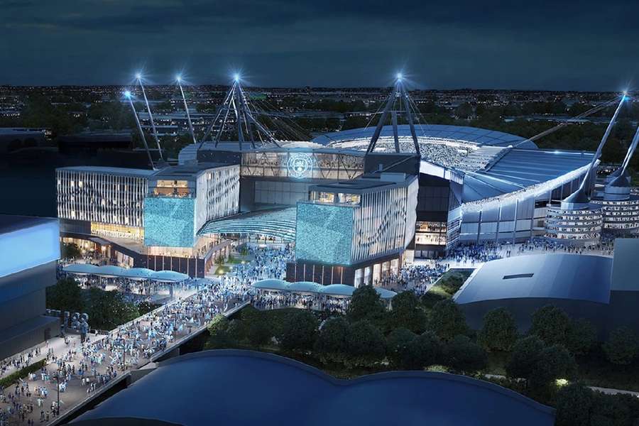 Manchester City va investir 340 millions d'euros dans l'Etihad Stadium.