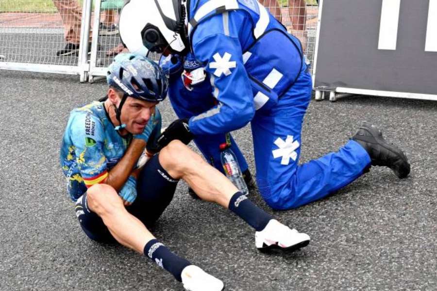 Sanchez wycofał się z wyścigu Tour de France