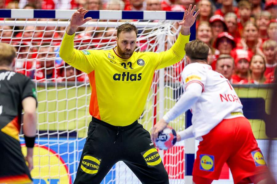 Andi Wolff war gegen Dänemark größtenteils nur Zuschauer
