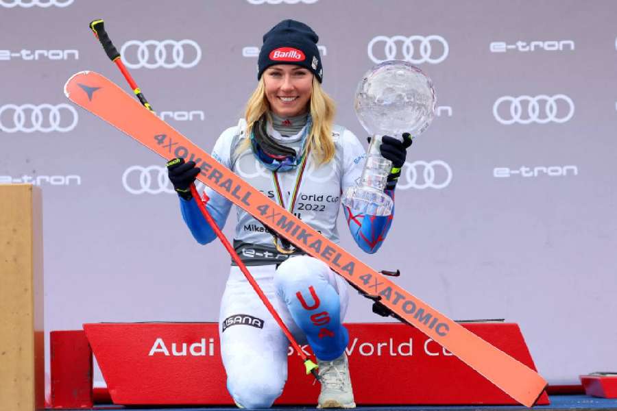 Shiffrin has moved within two wins of Vonn's women's World Cup record