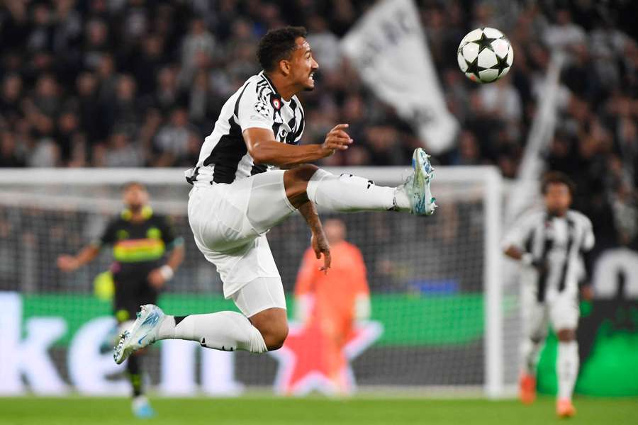 Juventus' Danilo in action 