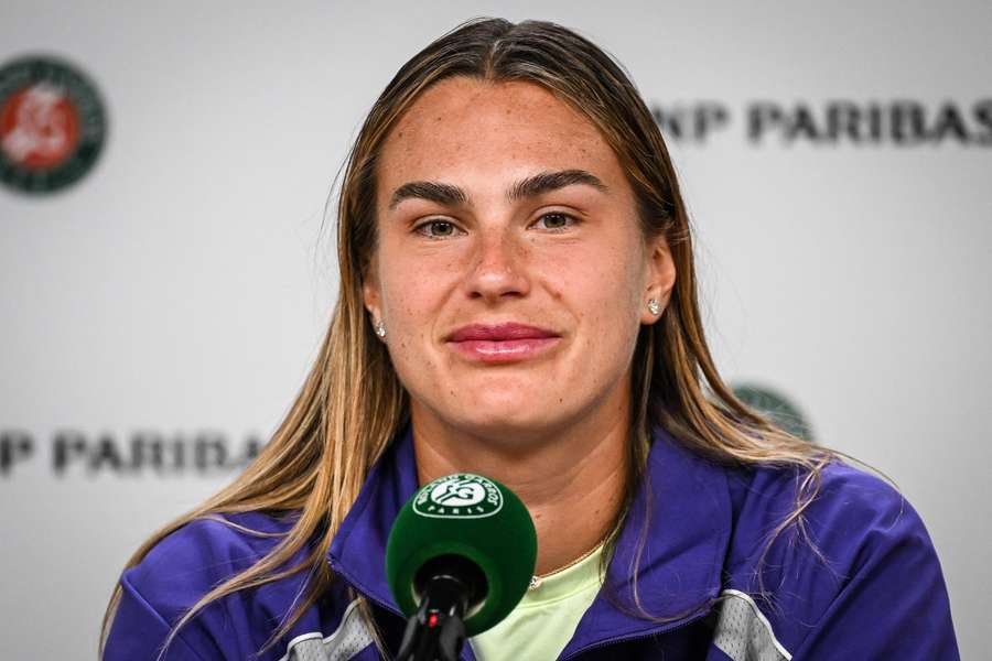 Aryna Sabalenka ce vendredi.