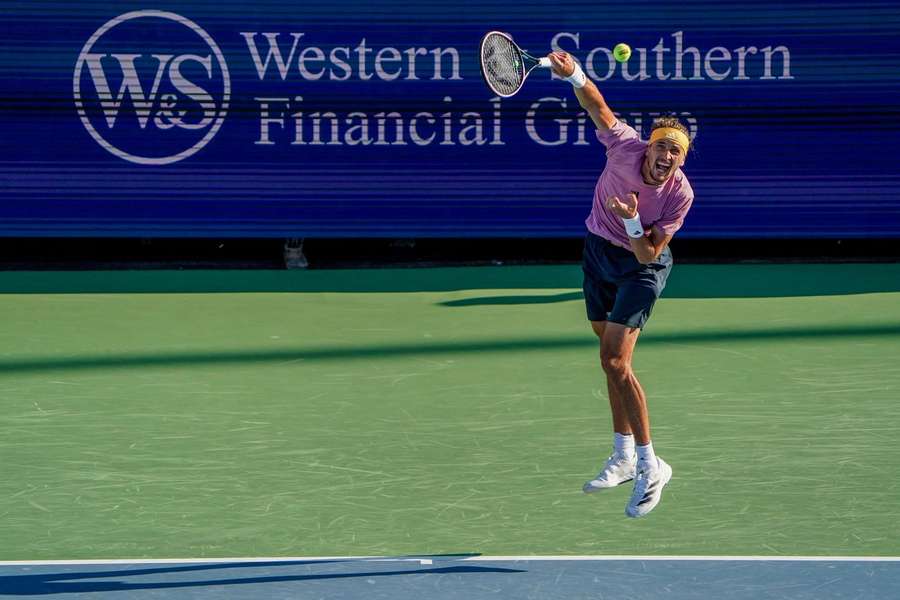 Zverev möchte gegen Sinner das Finale in Cincinnati erreichen.