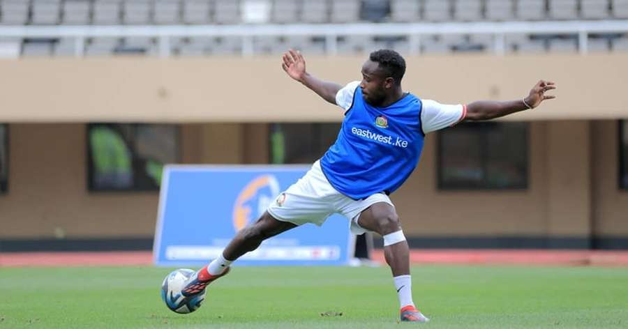 Harambee Stars training in Uganda