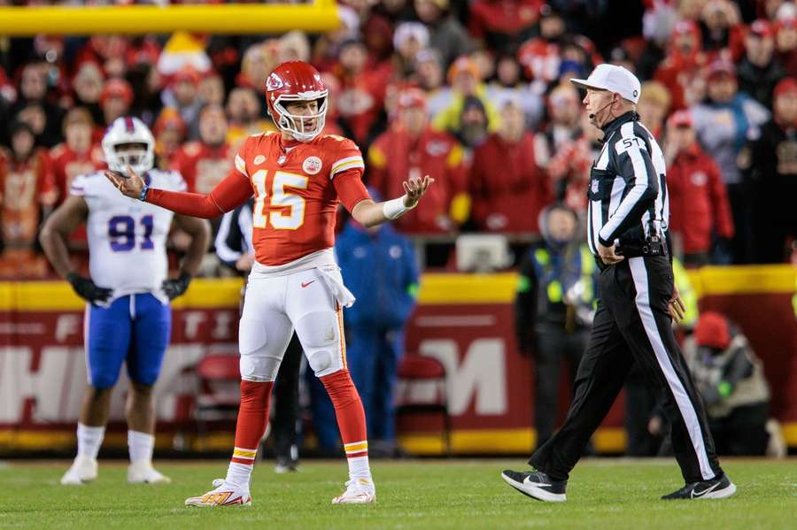 Mahomes raser mod dommer efter NFL-nederlag