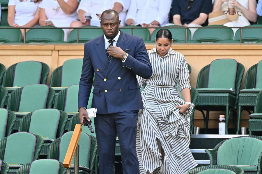 Bolt und Bennett bei Wimbledon
