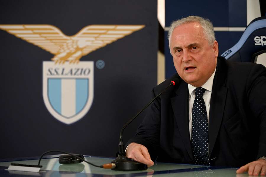 Claudio Lotito é o presidente da Lazio