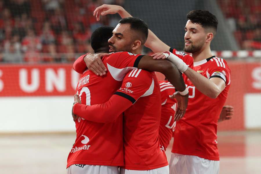 Benfica virou marcador em apenas um minuto