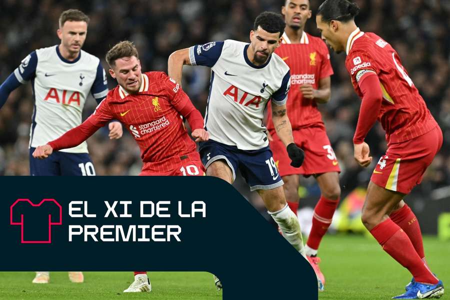 Los jugadores del Liverpool dominan el Equipo de la Semana de la Premier League