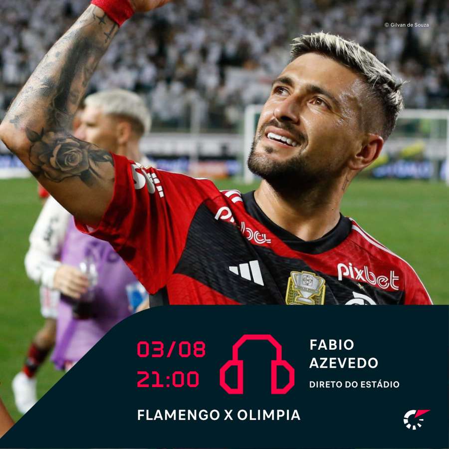 Olímpia x Flamengo - AO VIVO - 11/08/2021 - Libertadores 