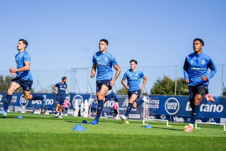 FC Porto realizou nova sessão de trabalho este sábado