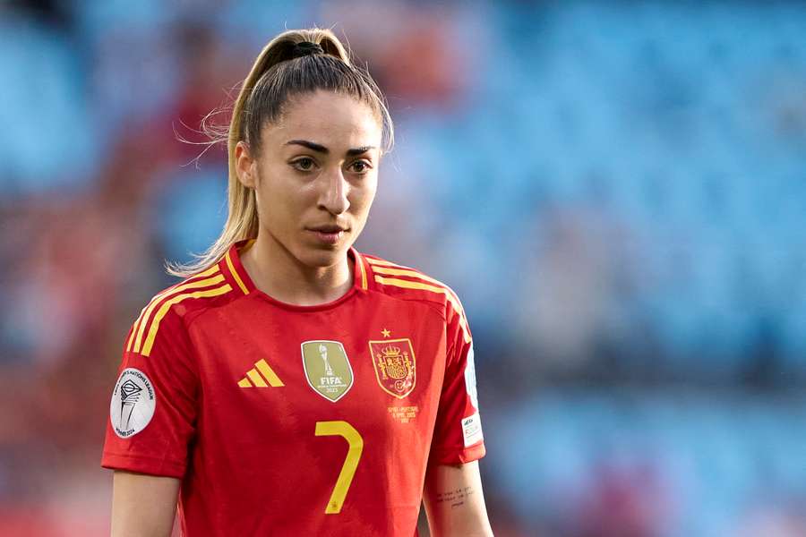 Olga Carmona avec l'Espagne.