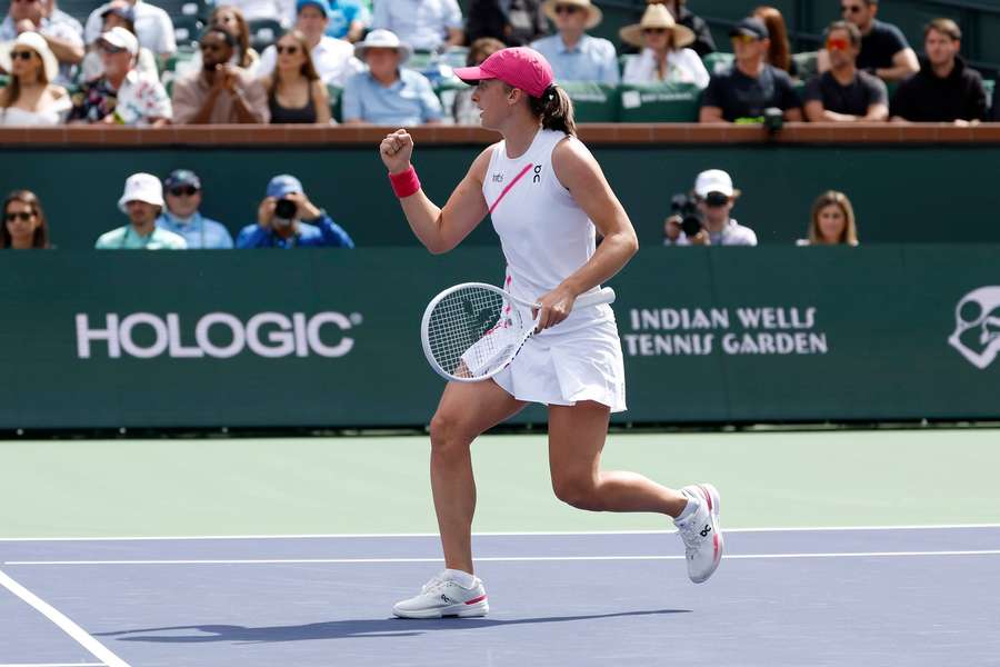Swiateková na turnaji v Indian Wells dominovala.