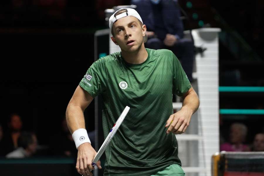 Tallon Griekspoor lost to Stefanos Tsitsipa after nearly three hours