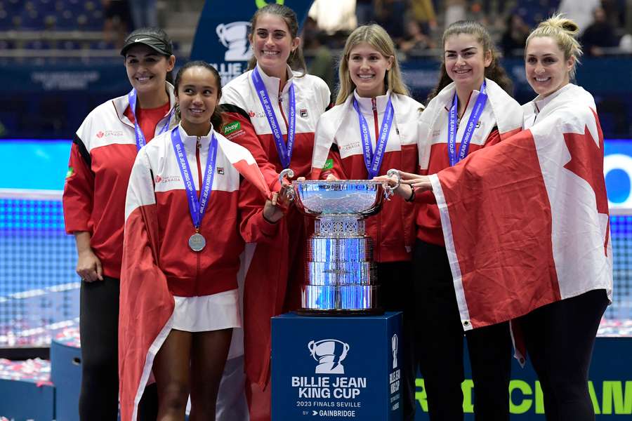 Canada are the reigning Billie Jean King Cup champions