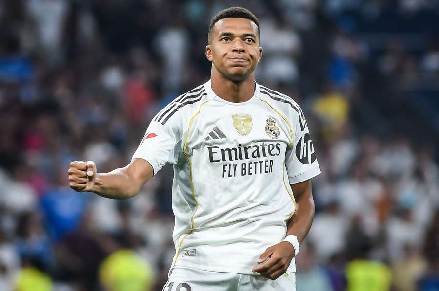 Mbappé fez o gol da vitória do Real Madrid na estreia