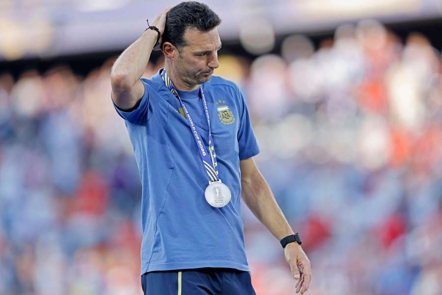 Lionel Scaloni tem futuro indefinido na seleção da Argentina
