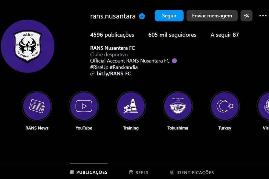 RANS tem mais de 600 mil seguidores no Instagram