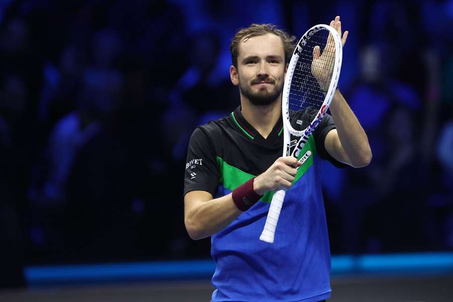 Daniil Medvedev has booked his spot in the semi-finals of the ATP Finals