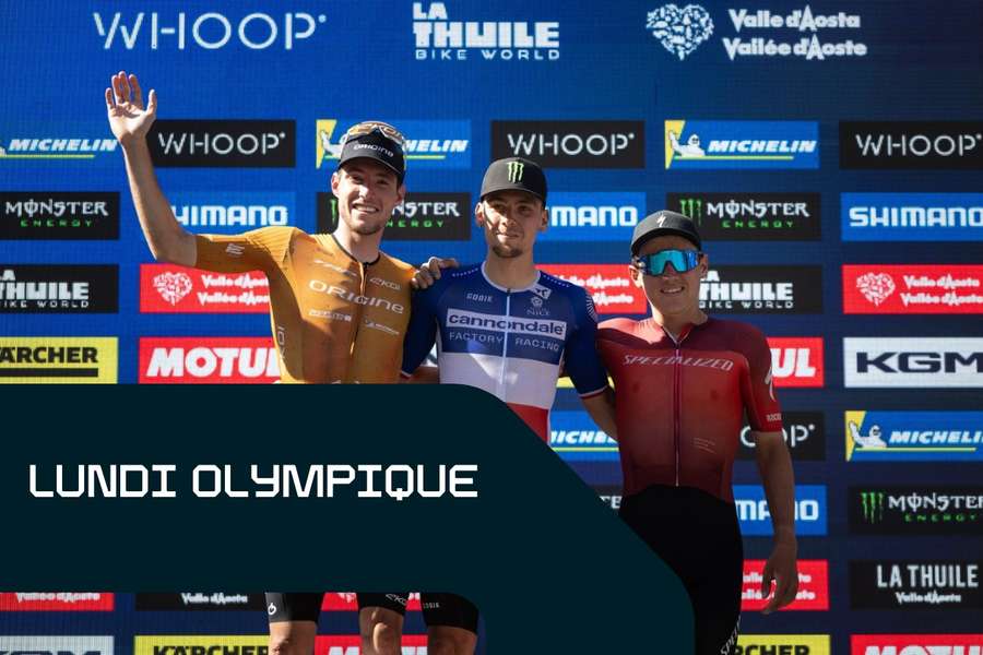 Un trio français royal en VTT. Un trio français royal en VTT.