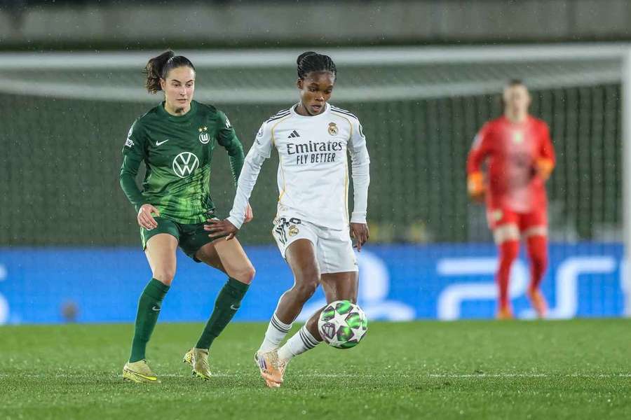 Die Damen von Wolfsburg haben alles auf dem Platz gelassen. Die Damen von Wolfsburg haben alles auf dem Platz gelassen.